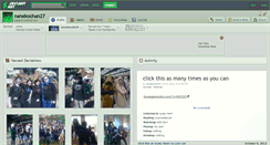 Desktop Screenshot of nanekochan27.deviantart.com