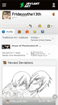 Mobile Screenshot of fridayyythe13th.deviantart.com