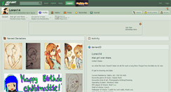 Desktop Screenshot of loren14.deviantart.com