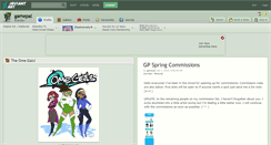 Desktop Screenshot of gamepal.deviantart.com