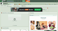 Desktop Screenshot of hiagain69.deviantart.com