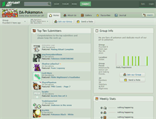 Tablet Screenshot of da-pokemon.deviantart.com