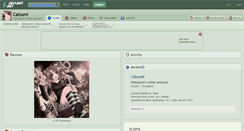 Desktop Screenshot of catsumi.deviantart.com