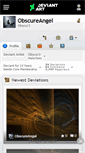 Mobile Screenshot of obscureangel.deviantart.com