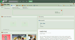 Desktop Screenshot of pet--chan.deviantart.com
