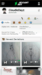 Mobile Screenshot of cloudiedayz.deviantart.com