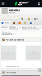 Mobile Screenshot of makkigui.deviantart.com