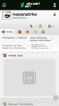 Mobile Screenshot of mascarastrike.deviantart.com