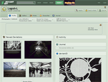 Tablet Screenshot of logosh-l.deviantart.com