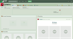Desktop Screenshot of funbagsluvr.deviantart.com