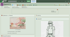 Desktop Screenshot of dracorex512.deviantart.com