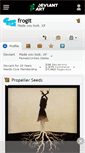 Mobile Screenshot of frogit.deviantart.com