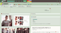 Desktop Screenshot of heisbieber.deviantart.com