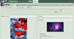Desktop Screenshot of mortesque.deviantart.com