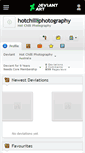 Mobile Screenshot of hotchilliphotography.deviantart.com