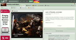 Desktop Screenshot of heretics-undivided.deviantart.com