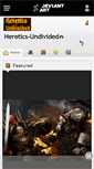 Mobile Screenshot of heretics-undivided.deviantart.com