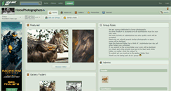 Desktop Screenshot of horsephotographers.deviantart.com