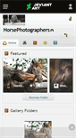 Mobile Screenshot of horsephotographers.deviantart.com