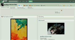 Desktop Screenshot of goodbye-halcyon-days.deviantart.com