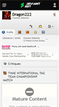 Mobile Screenshot of dragon222.deviantart.com