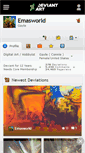 Mobile Screenshot of emasworld.deviantart.com