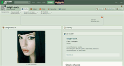 Desktop Screenshot of lostgirl-stock.deviantart.com