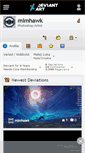 Mobile Screenshot of mlmhawk.deviantart.com
