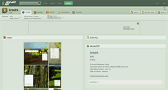 Desktop Screenshot of krissirk.deviantart.com