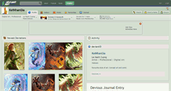 Desktop Screenshot of keinhangia.deviantart.com