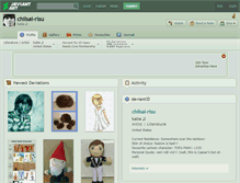 Tablet Screenshot of chiisai-risu.deviantart.com