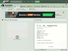 Tablet Screenshot of frangrafix.deviantart.com