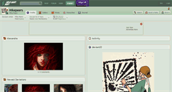 Desktop Screenshot of mikepeers.deviantart.com