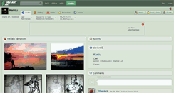 Desktop Screenshot of kamiu.deviantart.com