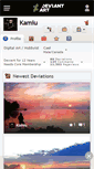 Mobile Screenshot of kamiu.deviantart.com