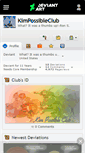 Mobile Screenshot of kimpossibleclub.deviantart.com