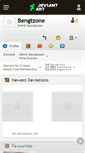 Mobile Screenshot of bengtzone.deviantart.com