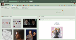 Desktop Screenshot of cherry619.deviantart.com