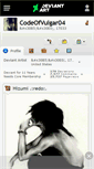 Mobile Screenshot of codeofvulgar04.deviantart.com