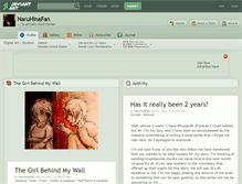 Tablet Screenshot of naruhinafan.deviantart.com