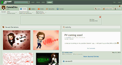 Desktop Screenshot of fukataehko.deviantart.com