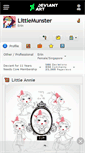 Mobile Screenshot of littlemunster.deviantart.com