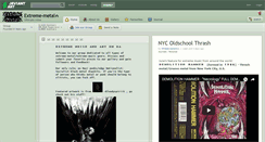Desktop Screenshot of extreme-metal.deviantart.com