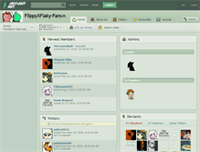 Tablet Screenshot of flippyxflaky-fans.deviantart.com