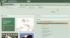 Desktop Screenshot of greener-pastures.deviantart.com