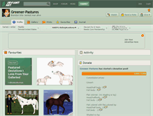 Tablet Screenshot of greener-pastures.deviantart.com