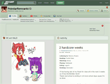 Tablet Screenshot of polestarremnants13.deviantart.com