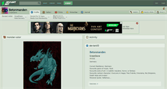Desktop Screenshot of betonmanden.deviantart.com