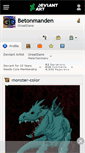 Mobile Screenshot of betonmanden.deviantart.com