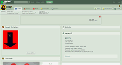 Desktop Screenshot of kit225.deviantart.com